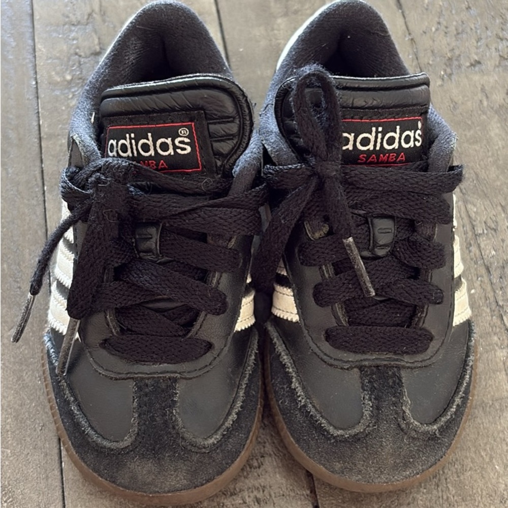 Adidas Samba Toddler Black and White Sneakers